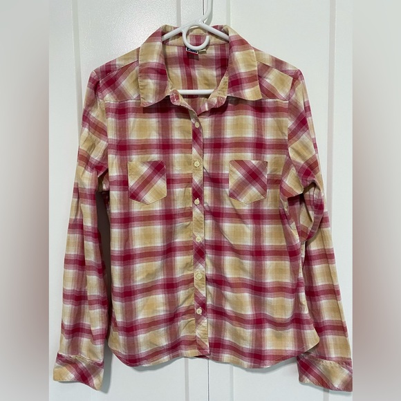 tilt Long Sleeve Plaid Button Up Shirt |Size XL - Picture 3 of 9
